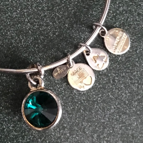 Alex and Ani Silver Expandable Wire Bracelet - Picture 15 of 15